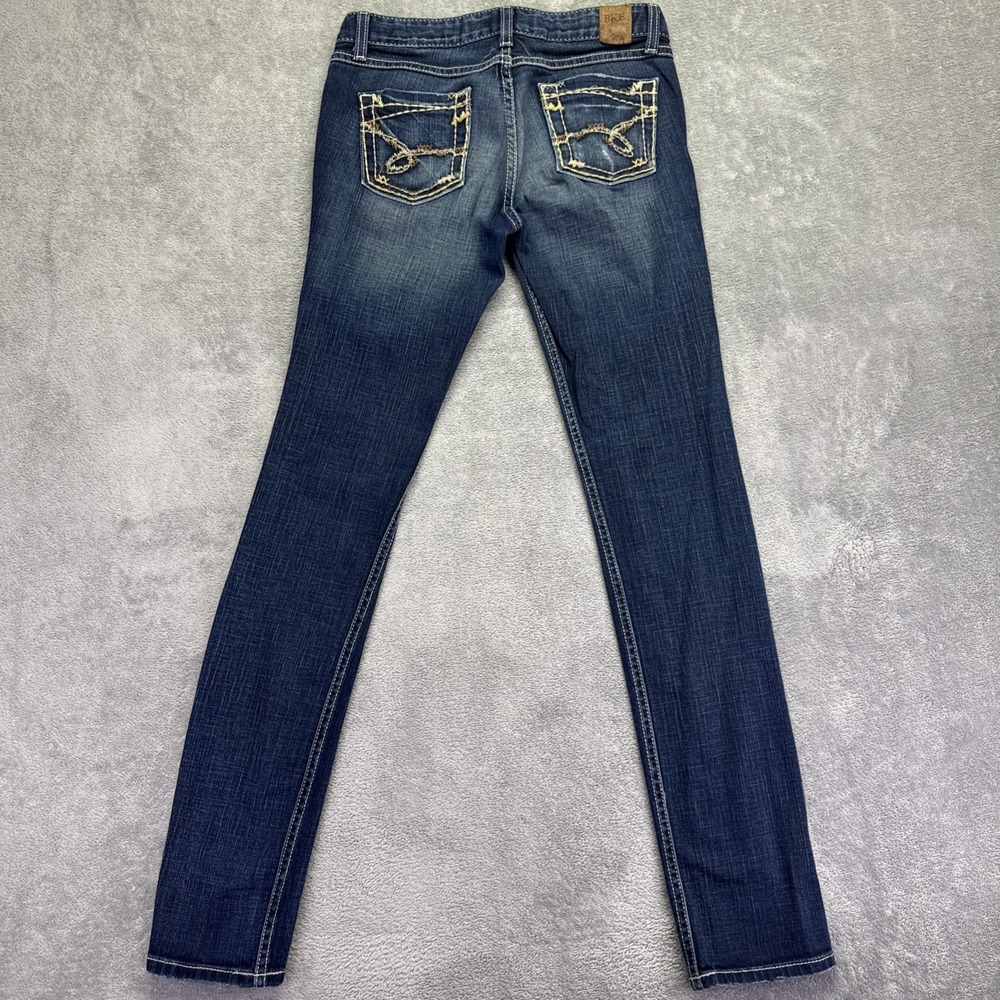 BKE Madison Skinny Jeans Womens‎ Size 28X33.5 Blue Denim Stretch